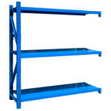 中型貨架副架2000×500×2000mm(三層,500kg/層,藍色)