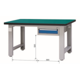 重型工作臺(tái)帶單抽(40mm復(fù)合臺(tái)面)，E-XTG2175+XB10-1TG(G)